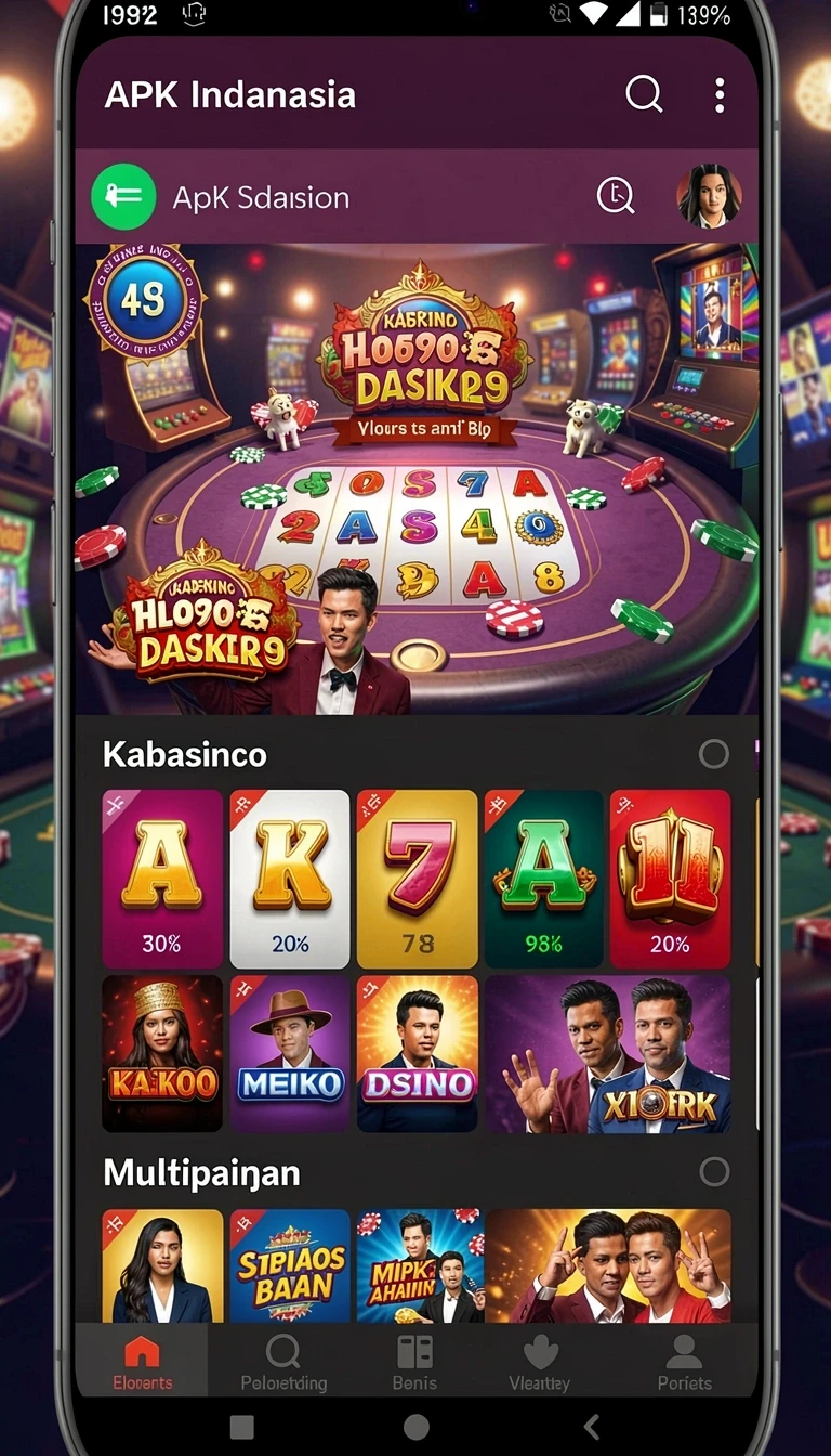 Beragam pilihan permainan menarik dalam aplikasi Aplikasi luck365 Terpercaya untuk Android.
