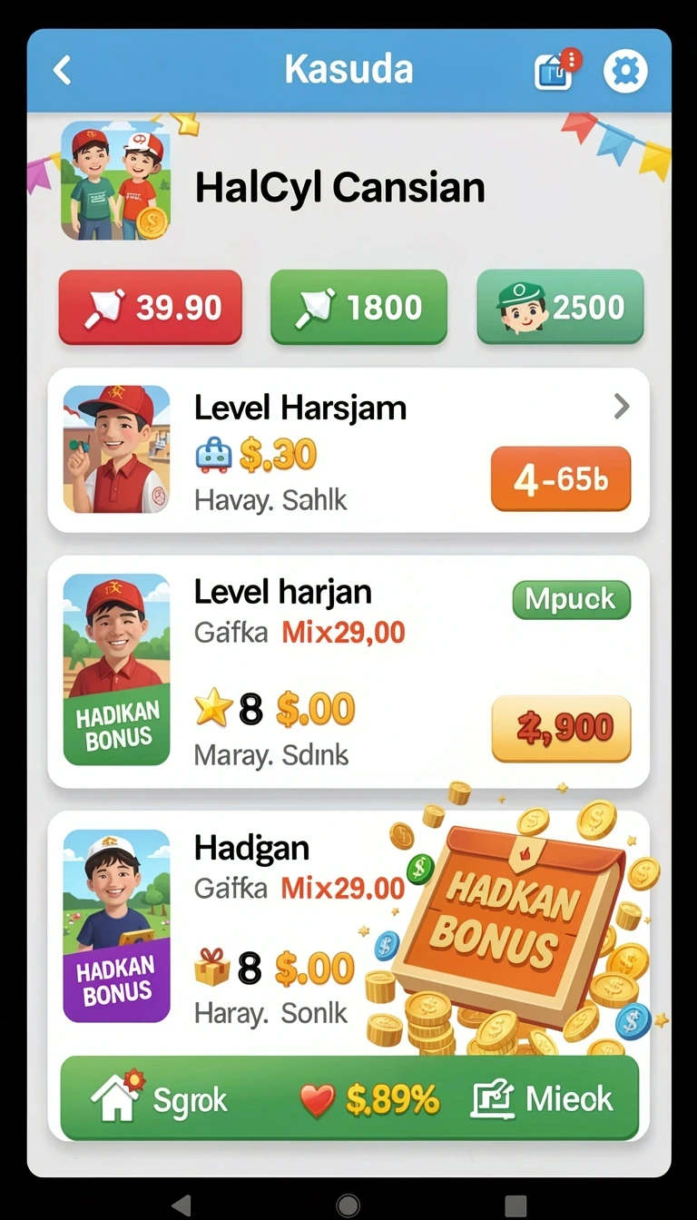 Beragam pilihan permainan menarik dalam aplikasi Aplikasi kkmega777 Terpercaya untuk Android.